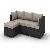 Resin Wicker Sofa Set No.05327