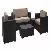 All Weather Wicker Patio Set No.05169