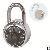 T-7 Steel Combination Padlock