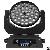 Disco Lights, Moving Head Wash, 36 15w 6in1 Led Zoom Moving Head Light Phn066