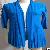 Long Cardigan Sweater Womens Blue