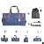 Duffel Bag Large Foldable Weekend Travel Shoulder Handbag Overnight Gym Carry-on With Shoe Bag