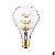 Z95 Diamond Shape Led Fireworks Bulb