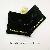 Black Velvet Jewelry Snap Pouch