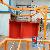 Automatic Industrial Powder Coating Line Machine For Cabinet Coating System