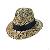Natural Mens Straw Fedora Seagrass Hat