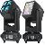 Hybrid 600 Dual / Twin Led Moving Head Light