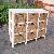 Large Cabinet With Nine Rattan Drawers