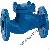 Din Cast Iron Lift Check Valve-pn10-pn16-gg25