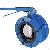 Double Flange Butterfly Valve Pn10 Pn16-ductile Iron