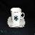 China Factory Custom Starbucks Ceramic Coffee Cup And Saucer With Logo