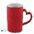 Wholesale Color Changing Sublimation Mugs Red Magic Cups With Heart Handle