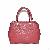 Red Solid Fashion Tote Bag Women Handbag