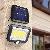 Cob Led Solar Wall Light Pir Motion Sensor Floodlight Waterproof Outdoor Garden Lamp For Garden Dco