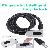 Foldable 1.0m Long Steel Ring Touch Cable Usb Charging Smart Fingerprint Bicycle Lock