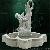 Wholesale Hand Carved Outdoor Marble Stone Mermaid Statue Water Fountain For Garden Landscaping