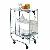 Two Tier Foldable Trolley With Iron Board