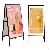 Floor Poster Stand Adjustable Sign Holder For Business