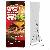 Adjustable Durable Aluminum Alloy X Banner Stand For Trade Show