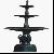 Cast Iron Fountain With Swan Srsp-2811