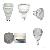 11watt Cfl Ersatz Halogen-lampe, Gu10-mr16-par20-par38, Warm Wei, Fluoreszierende Ersetzen Wolfram