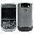 Blackberry Javelin Curve 8900 Full Housing Faceplate Cover Metalic Grey