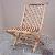 Folding Chair For Outdoor And Indoor, Made From Teak