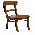 Curve Java Dining Chair, Simply Design, Hotel, Restaurant And Home Indoor Furniture.mahogany Solid