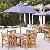 Teak Garden Set Patio, Beach, Swimming Pool, Restaurant And Hotel Furniture Indonesia