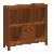 As-015 Mahogany Cabinet 3 Drawers With Open Shelves Indoor Furniture Doof And Gloss Color