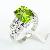 Sell 925 Silver Natural Olivine Ring , Blue Topaz Necklace , Sapphire Ring