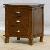 Bedside 3 Drawers With Brass Handle Mahogany Indoor Furniture