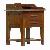 Mahogany Small Chest 2 Drawers Teak Indoor Furniture