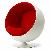 Modern Classic Ball Chair