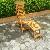 Atc-064 Teak Bali Vertical Steamer Chair Outdoor Garden Furniture