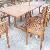 Wina Teak Teka Garden Dining Set Stacking Chair, Rectangular Table, Outdoor Cabinet, Umbrella Furnit