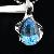 Sell Sterling Silver Natural Blue Topaz Pendant, Fashion Cz Jewelry, Silver Jewelry, Gemstone Ring