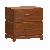 Y-021 Minimalist Modern Bedside Night Stand Two Drawers Teak Mahogany Wooden Furniture