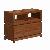 Y-035b Minimalist Modern Small Tv Stand Cabinet Mahogany Teak Wooden Indoor Furniture