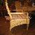 Ardc-098 Germany Rattan Wood Dining Chair With Armrest Woven Furniture Elegance