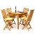 At Set0045 Teak Leverton Folding Set Dining Chair Table Teka Garden Outdoor Furniture Indonesia