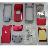 Complete Set Housing Faceplate Cover For Motorola Krzr K1 Red