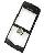 Oem Blackberry Pearl 8100 Front Faceplate Housing Cover W / Lens And Trackball