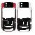 Replacement Housing Middle Frame Cover Faceplate For Blackberry Tour 9630 White And Red