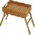 Teak Garden Hole Stand Tray Square Folding Outdoor Furniture