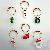 Wholesale Christmas Glass Wine Charms