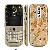 Full Housing Faceplate Cover With Gold For Blackberry Bold 9000