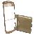 Housing Faceplate Cover Metalic Gold For Blackberry Javelin Curve 8900