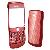 Housing Faceplate Cover With Keypad / Metal Dot Battery Cover Red For Blackberry Bold 9700 9020