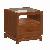 Small Square Coffee Table With Glass On Top Mahogany Teak Wooden Indoor Furniture Solid Kiln Dry